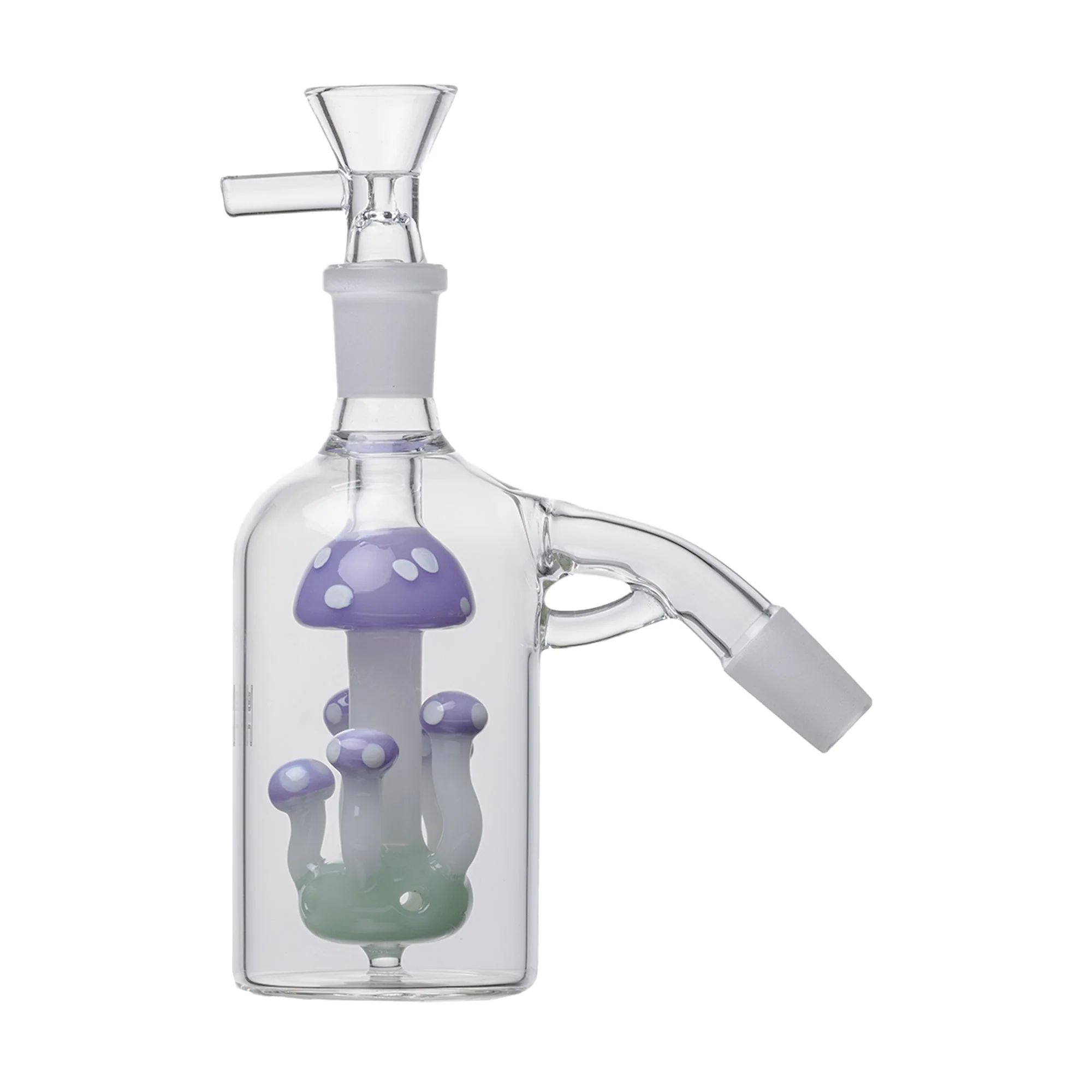 Human Grade The Shroom Glass Perc Ash Catcher - Image 5